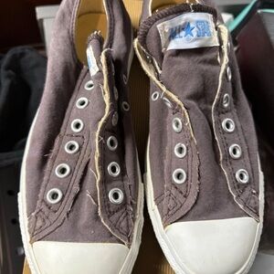 All Star Brown Slip-On Sneakers